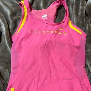 Livestrong top with sport bra NIKE